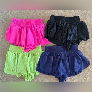 Set of 4 Katie J NYC Farrah Shorts